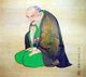 Japan: A portrait of the Japanese botanist and herbalist Ono Ranzan (1729-1810), 1810. Painted by Tani Bunchō (1763-1841)
